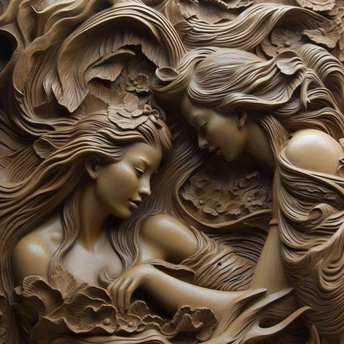 نموذج ثلاثي الأبعاد لآلة CNC 3D Art 